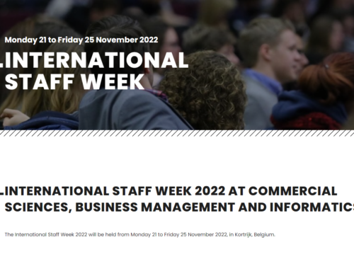 International Staff Week w Kortrijk